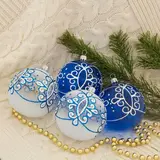 Набор новогодних шаров "Диадема" (набор 4 шт) 