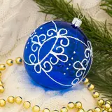 Набор новогодних шаров "Диадема" (набор 4 шт)  - фото 3