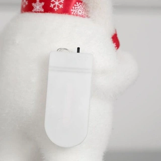 Фигура световая Luazon Lighting Медведь с посохом в шарфе