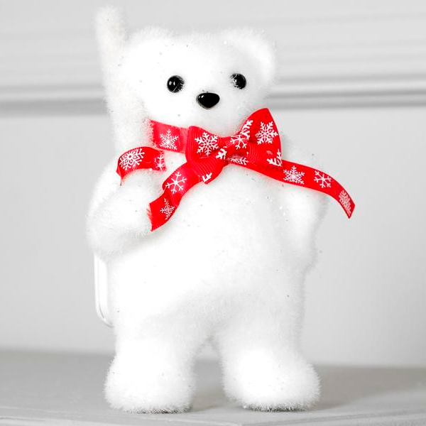 Фигура световая Luazon Lighting Медведь с посохом в шарфе