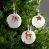 Световые елочные шары Luazon Lighting Клетчатые узоры (5864394) - фото 2