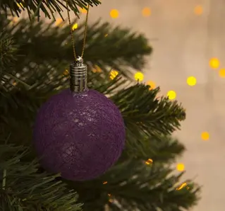 LED игрушка на елку Luazon Lighting Елочный шар (2361526)