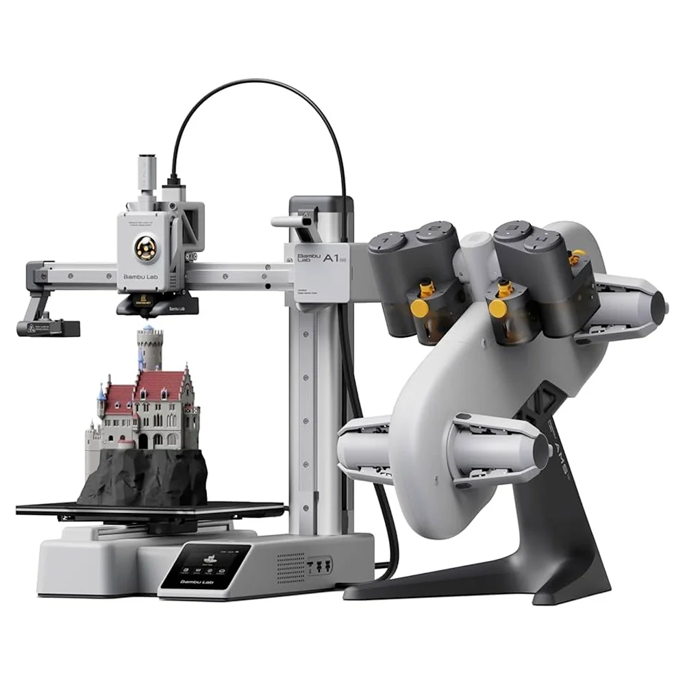 Филаментный 3D принтер Bambu Lab A1 mini-Combo-EU - фото 3