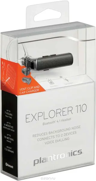 Гарнитура Plantronics Explorer 110 Black