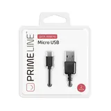 Кабель Prime Line USB - Micro USB (7208) 2м Black - фото 2