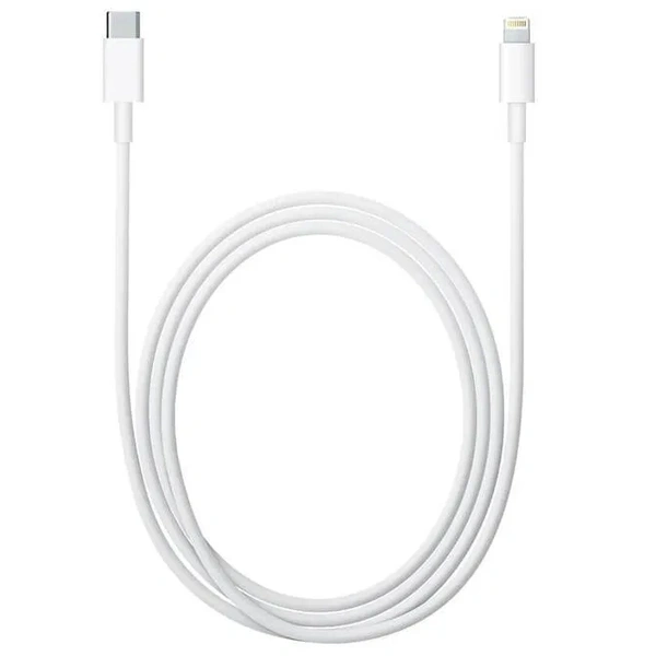 Кабель Apple Lightning USB-C (MX0K2) White - фото 2