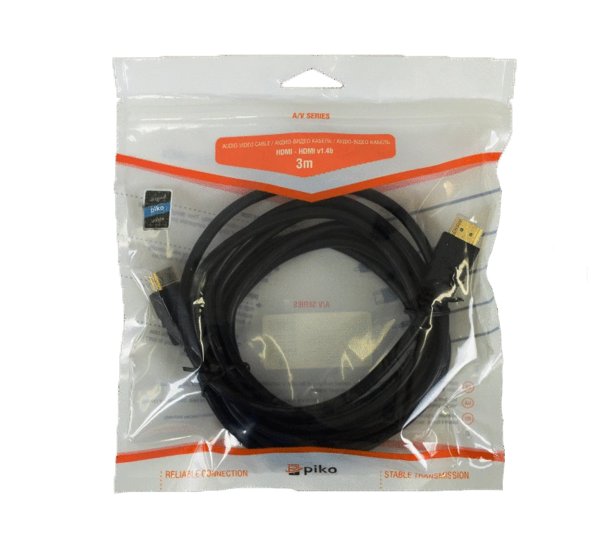 HDMI кабель Piko HDMI-HDMI v1.4b 3m
