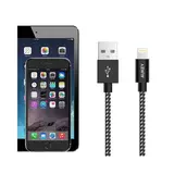 Сетевой кабель Aukey CB-AL2 MFi Lightning Dark-Grey - фото 2