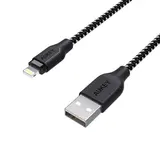 Сетевой кабель Aukey CB-AL2 MFi Lightning Dark-Grey - фото 3