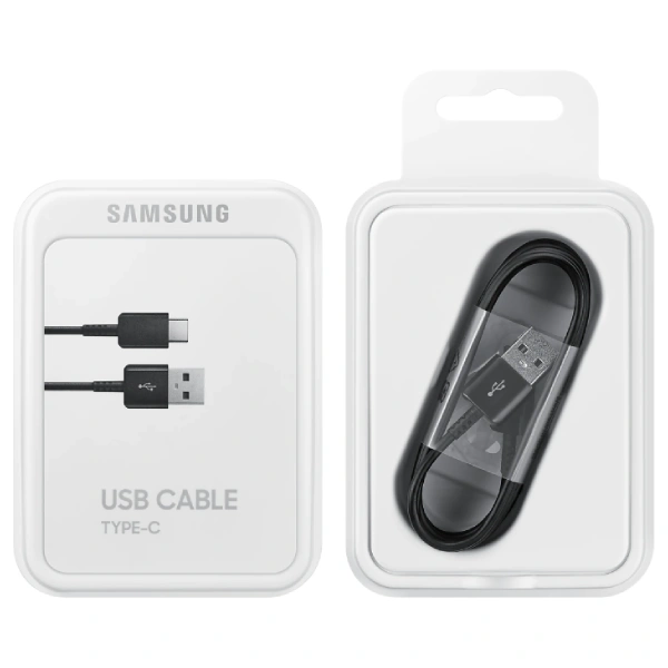 Samsung кабелі USB - USB Type-C (EP-DG930IBRGRU) 1,5м Black - фото 5