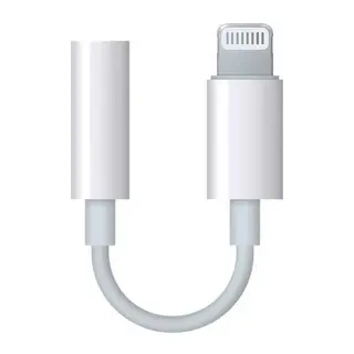 Переходник Apple Lightning - mini jack 3.5 мм (MMX62ZM/A) White