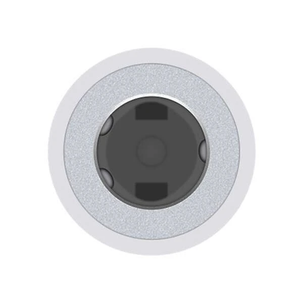 Переходник Apple Lightning - mini jack 3.5 мм (MMX62ZM/A) White - фото 3