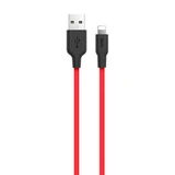 Кабель Hoco X21 Silicone USB - Lightning 1м Red