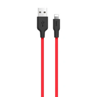 Кабель Hoco X21 Silicone USB - Lightning 1м Red