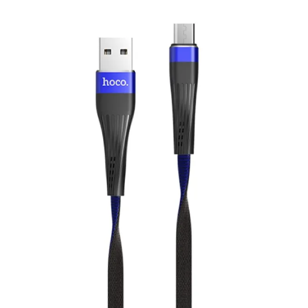Hoco кабелі U39 USB - Micro USB 1,2м Blue