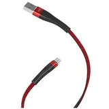 Кабель Hoco U39 USB - Micro USB 1,2м Red - фото 2