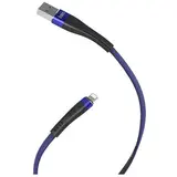 Кабель Hoco U39 USB - Lightning 1,2м Blue - фото 2