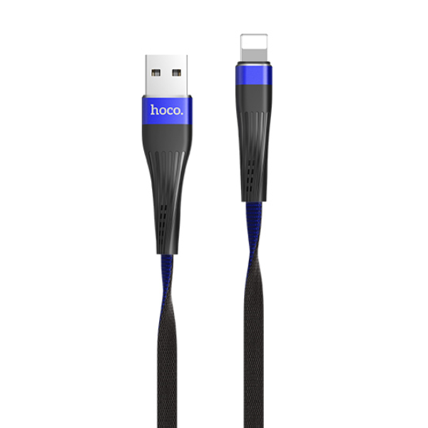 Кабель Hoco U39 USB - Lightning 1,2м Blue
