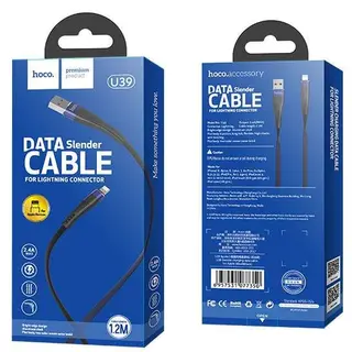 Кабель Hoco U39 USB - Lightning 1,2м Blue