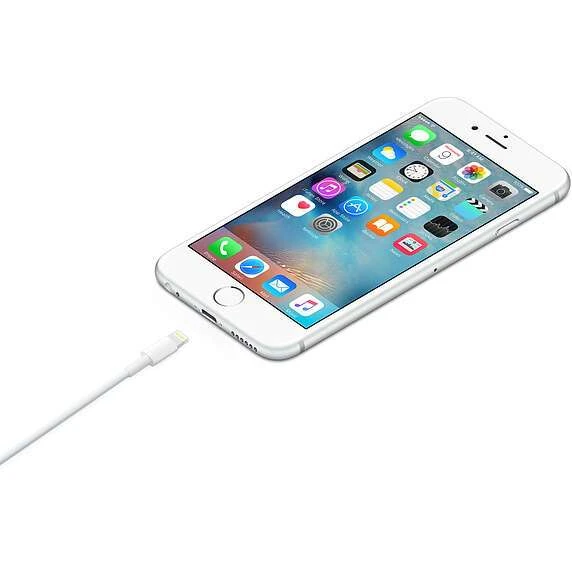 Кабель Apple USB - Lightning (MQUE2) 1м White - фото 5