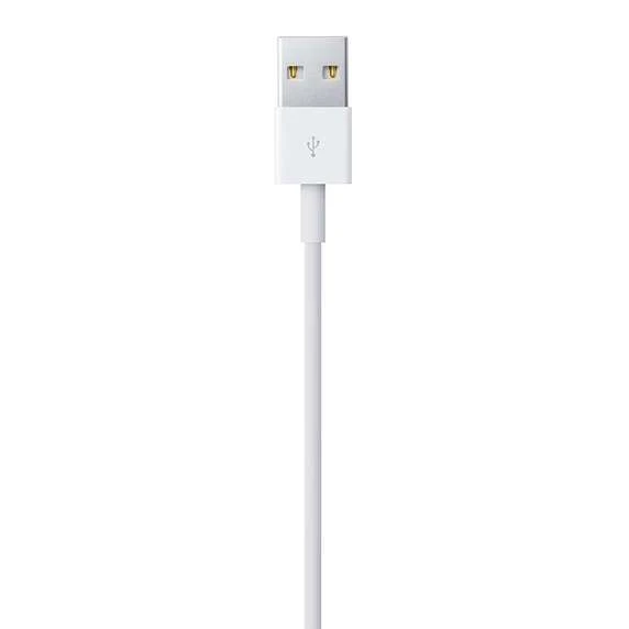 Кабель Apple USB - Lightning (MQUE2) 1м White - фото 3