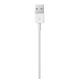 Кабель Apple USB - Lightning (MQUE2) 1м White - фото 3