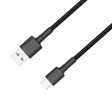 Интерфейсный кабель Xiaomi Type-C Чёрный Mi Braided USB - USB Type-C 1м Black