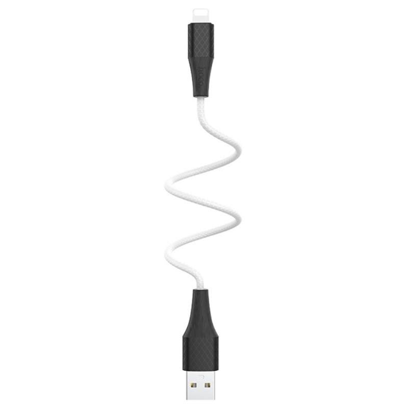 Hoco кабелі X32 Excellent charging USB - Lightning 1м White