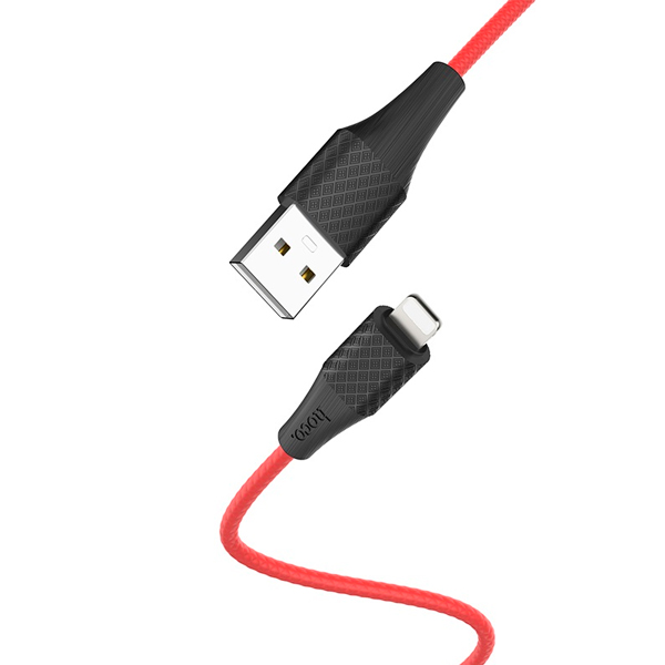 Кабель Hoco X32 Excellent charging USB - Lightning 1м Red