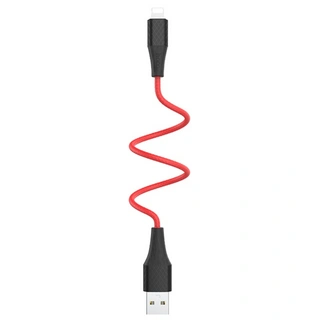 Кабель Hoco X32 Excellent charging USB - Lightning 1м Red