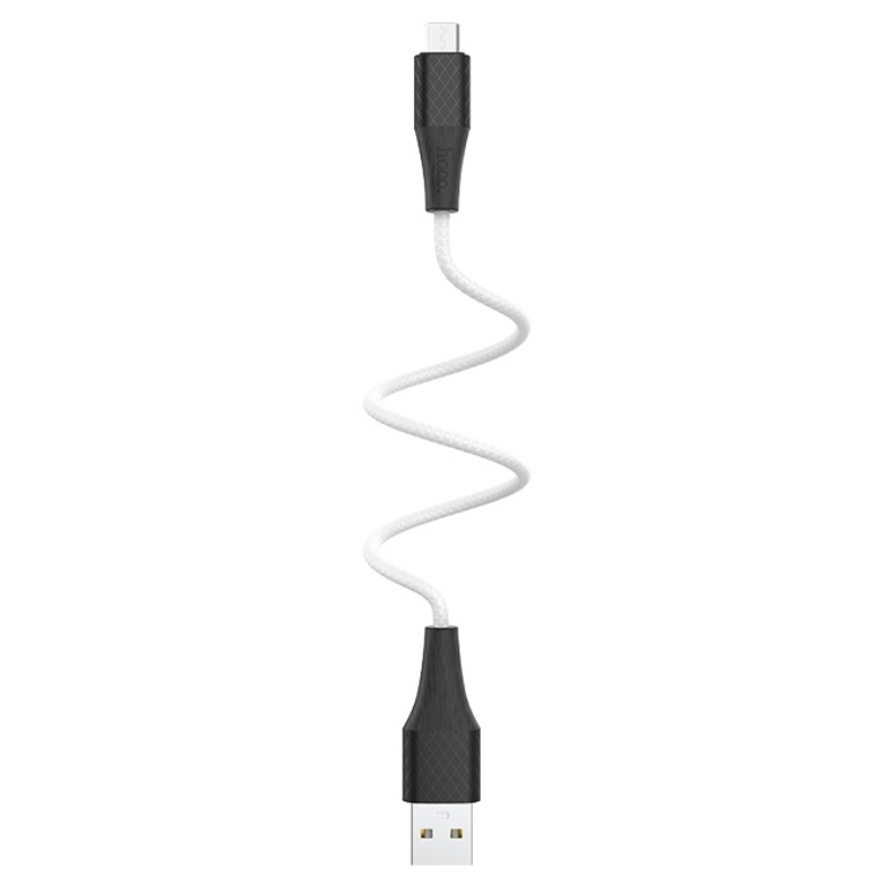 Кабель Hoco X32 Excellent charging USB - Micro USB 1м White