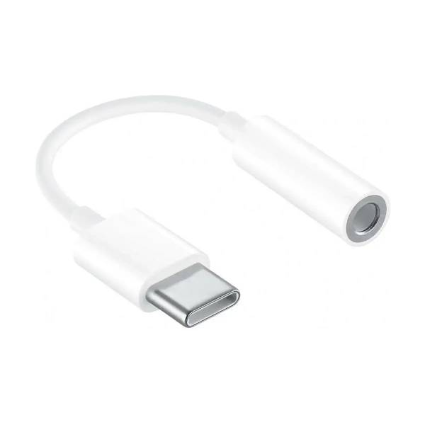Apple адаптері USB Type-C - mini jack 3.5 мм (MU7E2) White