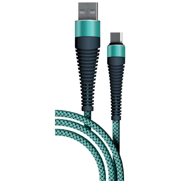 Кабель Borasco Fishbone USB - micro USB 1м Tiffany