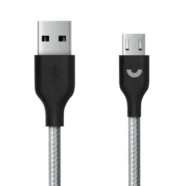 Кабель Prime Line USB - Micro USB (7219) 1м Grey