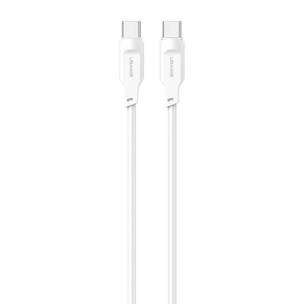 Кабель Usams US-SJ567 USB Type-C - USB Type-C 1.2м White