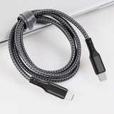 Кабель ARG Type-C to Lightning (TC-06) Grey - фото 2