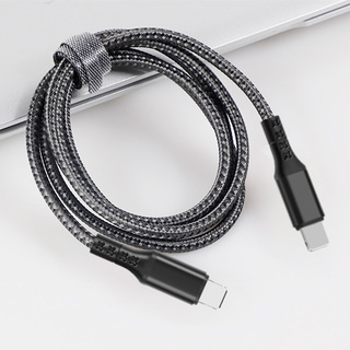 Кабель ARG Type-C to Lightning (TC-06) Grey - фото 2