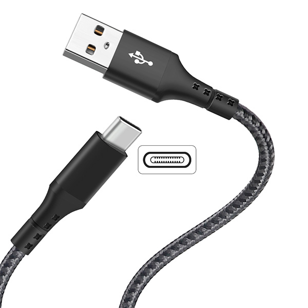 Кабель ARG USB to Type-C (TC-13) Grey