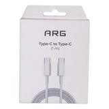 Кабель ARG TC2 Type-C to Type-C White 100W - фото 7