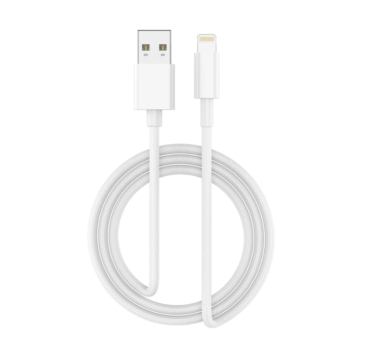 Кабель ARG USB-A to Lightning AL1 White 12W