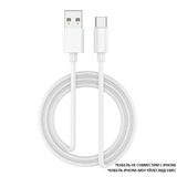 Кабель ARG USB-A to Type-C AC1 100W White