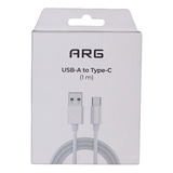 Кабель ARG USB-A to Type-C AC1 100W White - фото 2