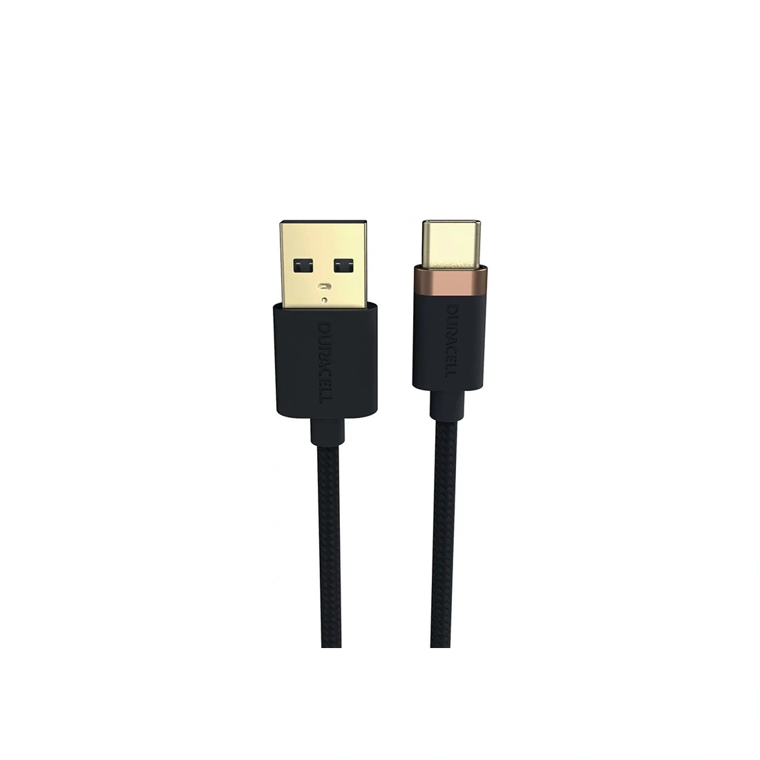 Интерфейсный кабель Duracell USB6061A USB-A to USB-C Черный  - фото 2