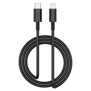 Кабель ARG Type-C to Lightning TLB1 27W Black