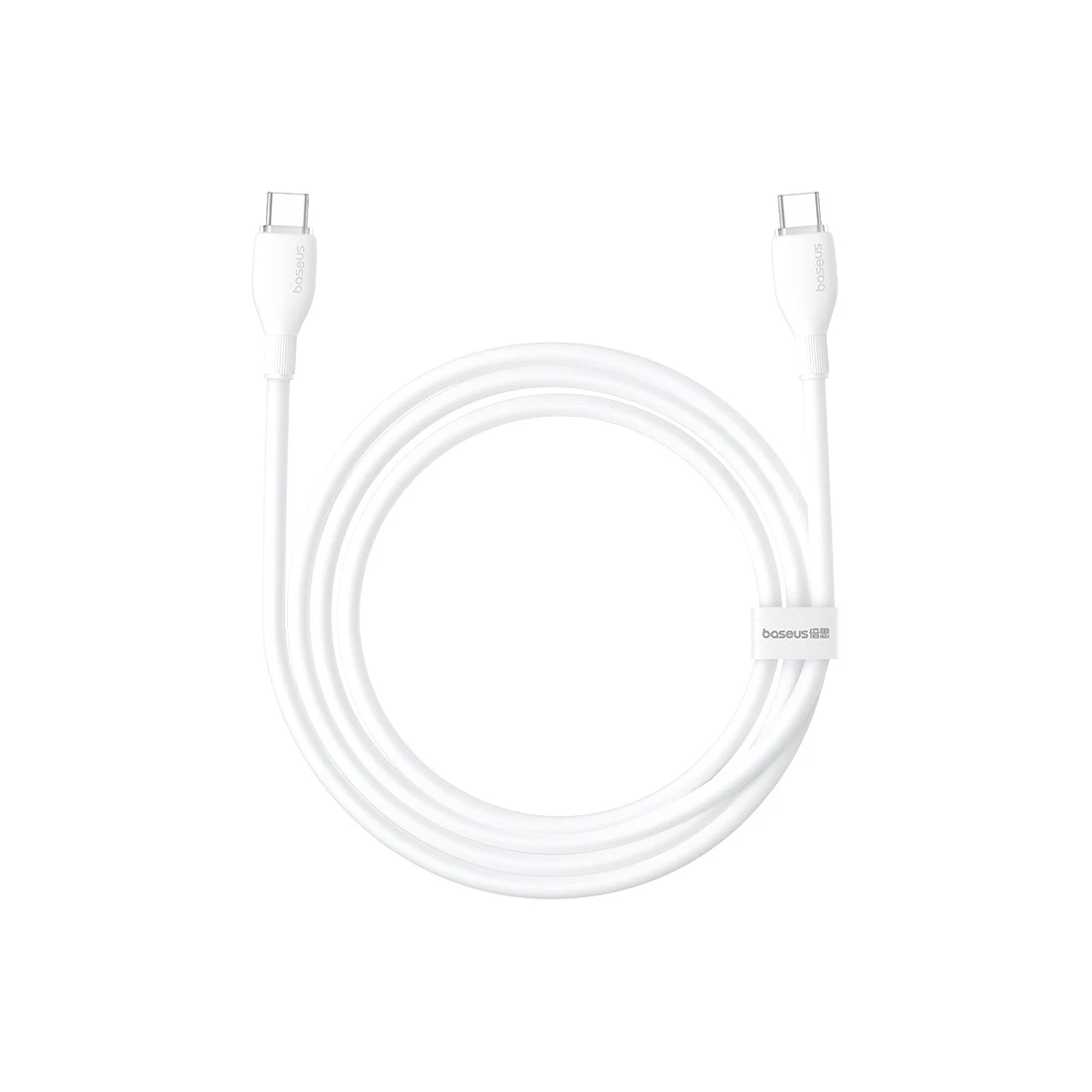 Интерфейсный кабель Baseus Ultra-Fast USB-C to USB-C 100W 1m Stellar White (P10376302222-03) 