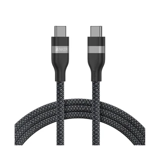 Интерфейсный кабель Anker USB-C to USB-C Cable 1М, 240W, (A82E2H11) Черный 