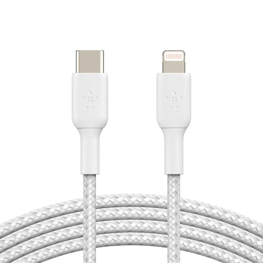 Кабель BELKIN Lightning  -  USB-C 60W CAA004BT2MWH 2м White