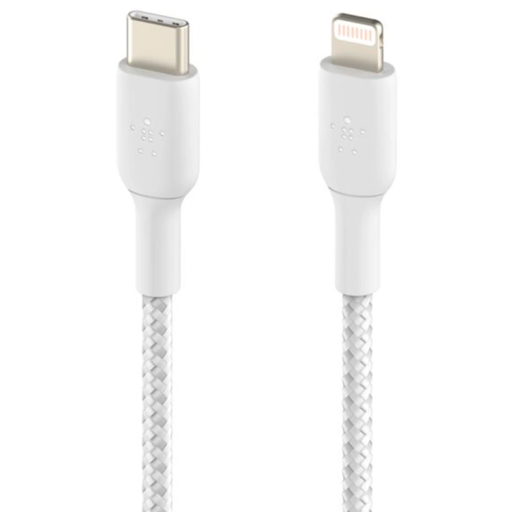 Кабель BELKIN Lightning  -  USB-C 60W CAA004BT2MWH 2м White - фото 3