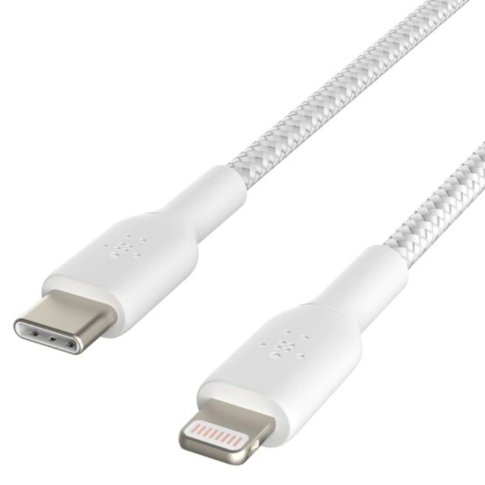 Кабель BELKIN Lightning  -  USB-C 60W CAA004BT2MWH 2м White - фото 5