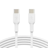 Кабель BELKIN Type C -  USB-C 60W CAB003BT1MWH (cиликоновый, 1M, белый)